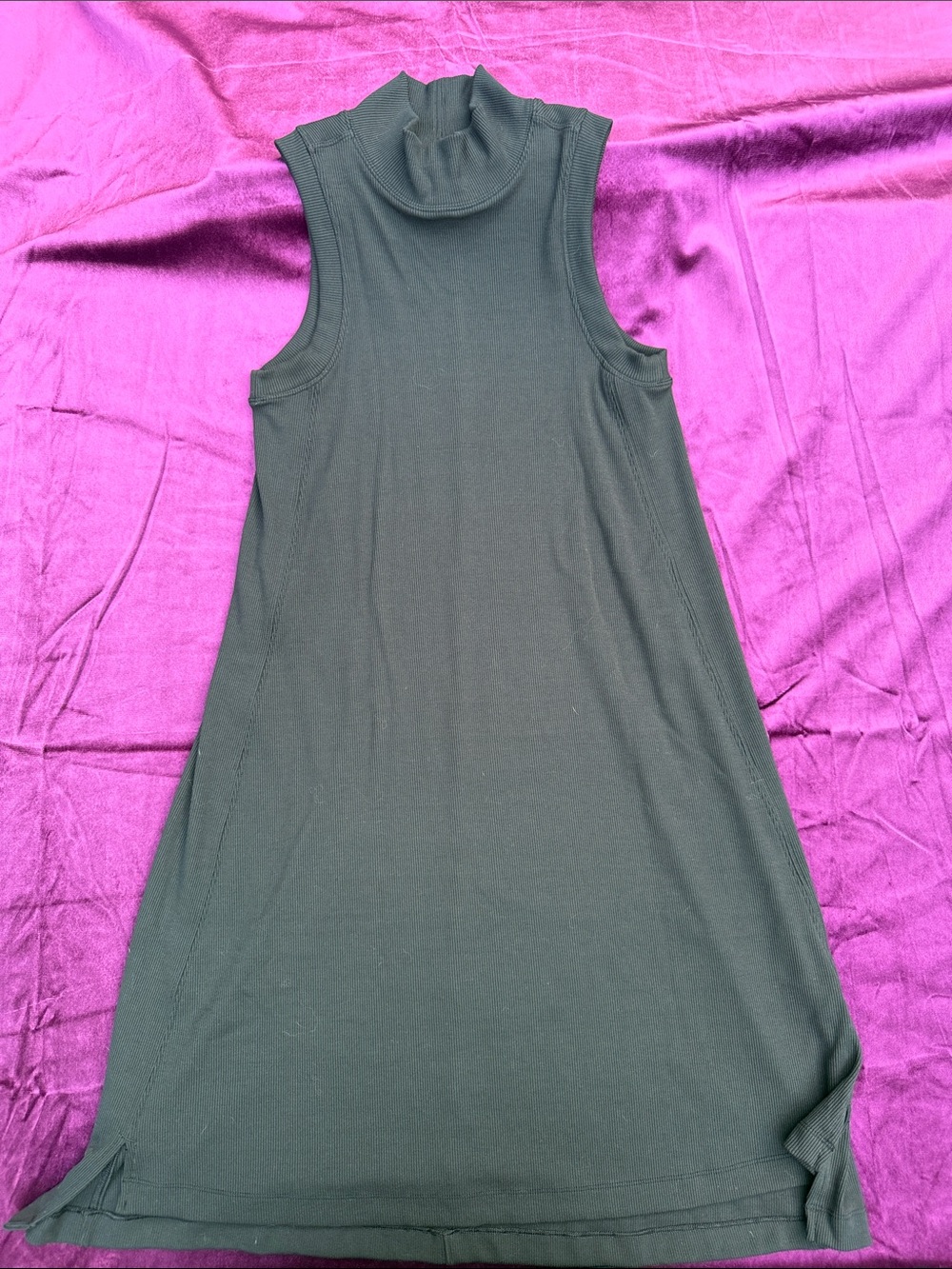 lululemon mock neck a-line dress